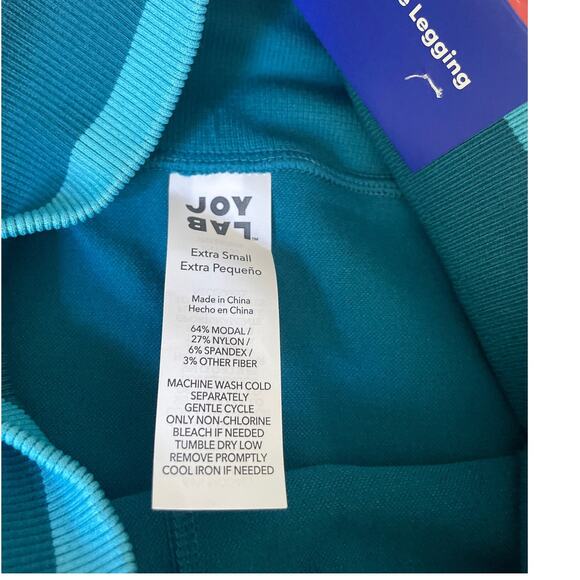 Joy Lab Womens XS High-Rise‎ Seamless Leggings Athletic Yoga Workout NEW - Picture 4 of 9